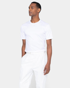 T-shirt Uomo, Manica Corta, Bianca, Qual - Foto 4