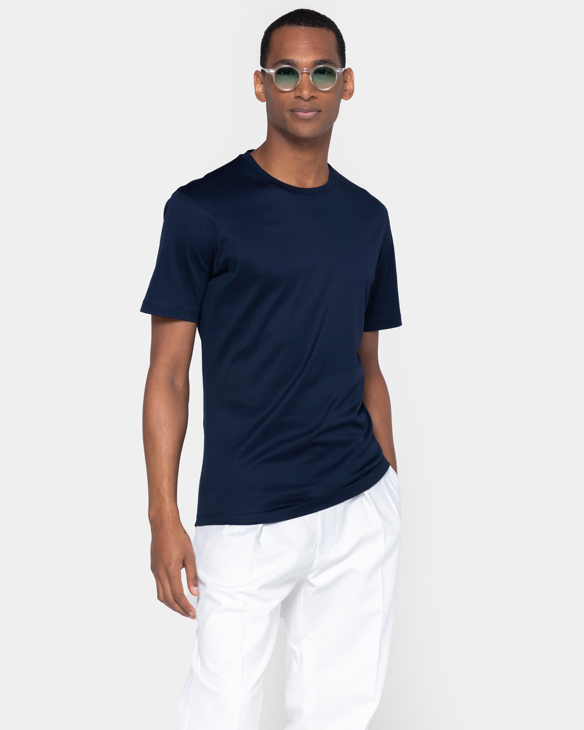 Maglietta Uomo 100% Cotone - T-Shirt Basic Girocollo Per Lavoro E Tempo Libero, Taglie S-2XL - Foto 5